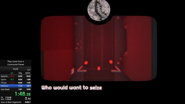 3:55 WR Any% speedrun They Came From A Communist Planet смотреть онлайн