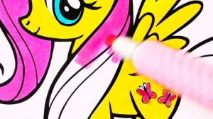 My Little Pony Coloring Book Pages | How to Draw and Color My Little Pony Movie Mane 6