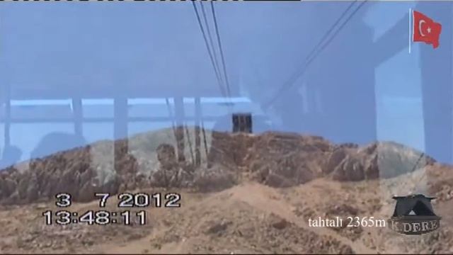 Olympos Teleferik Kemer Antalya | Olympos Cable Car | تلفريك اوليمبوس | Tahtalı Dağı 2365 m [K.DERE