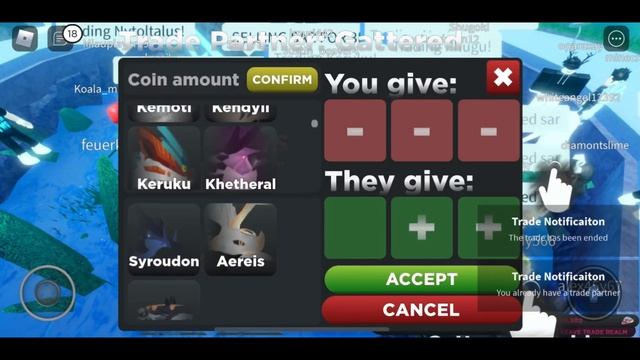 Trading keruku | creature of sonaria | roblox смотреть онлайн