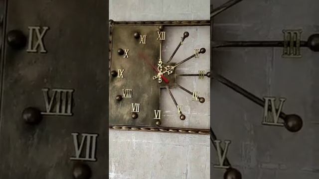 сделай своими руками часы настенные.mp4