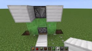 Я  построил лифт в Майнкрафте