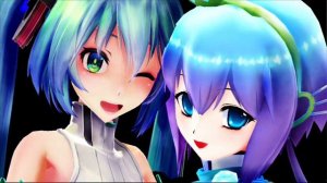 Hatsune Miku & Aoki Lapis - "Nya" Polkka