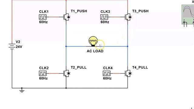 Single Phase Inverter Simulation Using Insulated Gate Bipolar Transistors IGBTs смотреть онлайн