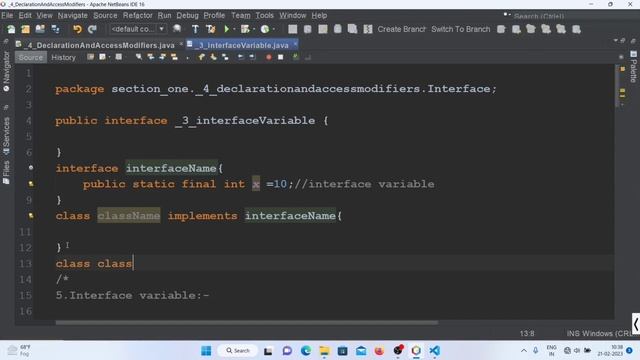 #66- Complete Interface tutorial in one video | Learn Complete #java in Hindi смотреть онлайн