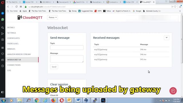 MQTT broker and subscriber смотреть онлайн
