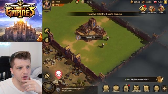 LAND OF EMPIRES: Is It BETTER Than Rise of Kingdoms? (Land of Empires Gameplay) смотреть онлайн