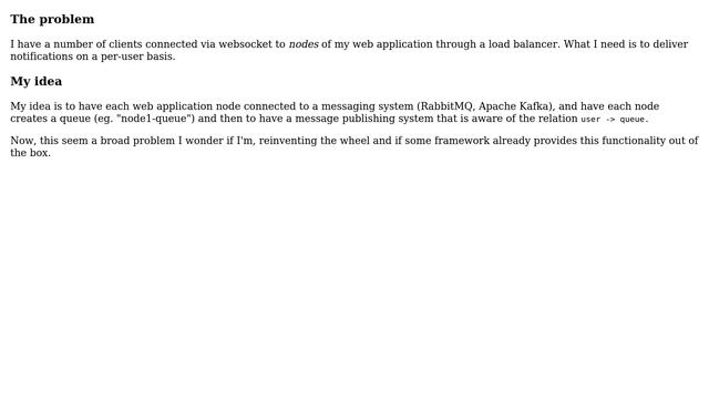 Software Engineering: Deliver message to websocket client connected through load balancer смотреть онлайн