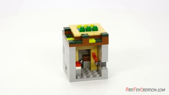 Lego Minecraft Micro World VILLAGE 21105 Stop Motion Build Review смотреть онлайн