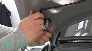 Установка амортизаторов (упоров) капота для Lifan X60 (арт. KU-LI-X600-00) от upory.ru