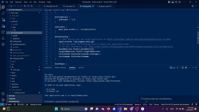 flutter news app part 1 | Flutter Project | ARK KHAN