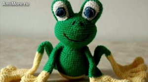 Амигуруми: схема Лягушки. Игрушки вязаные крючком. Free crochet patterns.