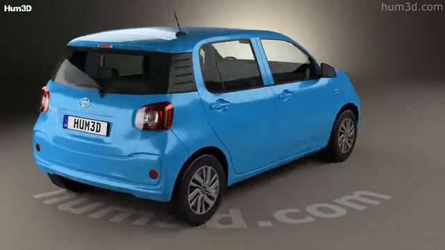 Toyota Passo 2016 3D model by Hum3D.com смотреть онлайн