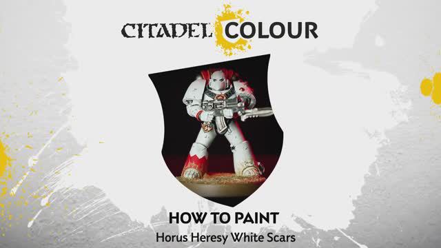 Warhammer 40000 How to Paint - Horus Heresy White Scars