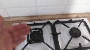 Установка газовой варочной поверхности