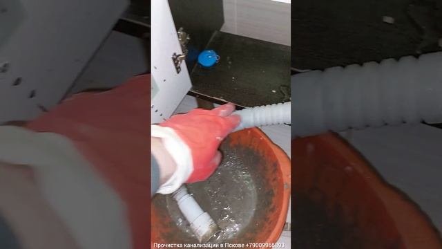 Уксус + яичная скорлупа + шуманит. Отличный засор канализации получился.#прочисткаканализации