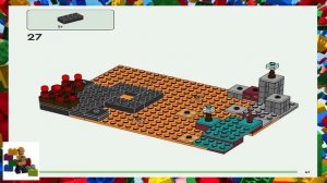 LEGO instructions - Minecraft - 21185 - The Nether Bastion