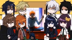 Bsd school au react to original self •| Bungou stray dogs |• Part 2