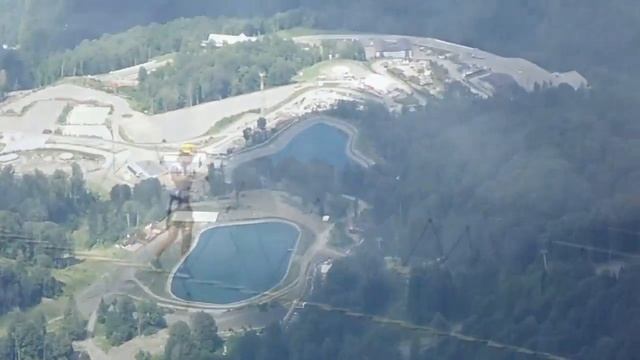 Навесной мост над горами (высота 2320 м). Роза Хутор|Экстрим|Роза Пик смотреть онлайн