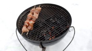 Апгрейд гриля смоки джо, жарим шашлычки пинчос. Barbecue on the WEBER SMOKEY JOE