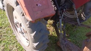 Валковые грабли в режим ворошения. @Деревня Окунево