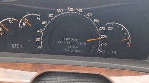 mercedes w220  s500 long top speed acceleration 260 km/h