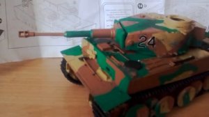 Обзор сборной модели: Немецкий тяжелый танк Т-6 "Тигр"