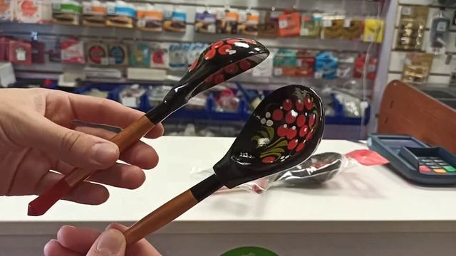 Обзор на деревянные ложки, полубаские LHL6501 смотреть онлайн