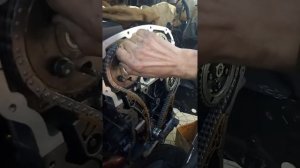 Приведение натяжителя цепи грм в рабочее состояние