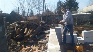 ШТРОБОРЕЗ ПО ГАЗОБЕТОНУ СВОИМИ РУКАМИ!!