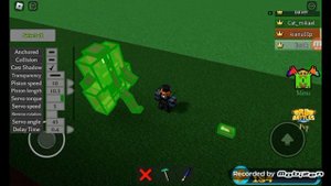 Roblox babft Seek Leg and arm movement test with trashy music referencing to seek chase