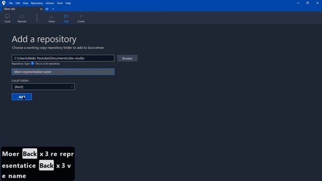 4-Sourcetree Open an existing local git repo with sourcetree смотреть онлайн