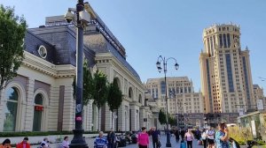 Павелецкий вокзал, привокзальная площадь, метро. Москва.