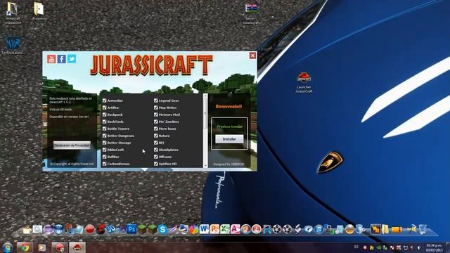 JURASSICRAFT! | Modpack | Minecraft 1.5.2 | Serie Willyrex смотреть онлайн