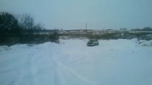 TOYOTA Harrier 2,2l 4wd off road(харек в снегу)