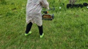 Газонокосилка GARDENA 400 С Comfort обзор и тест