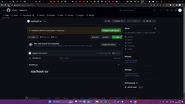 CV#2. HTML, CSS & Git Basics смотреть онлайн