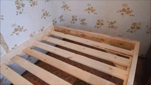 Кровать своими руками//кровать для гостей
