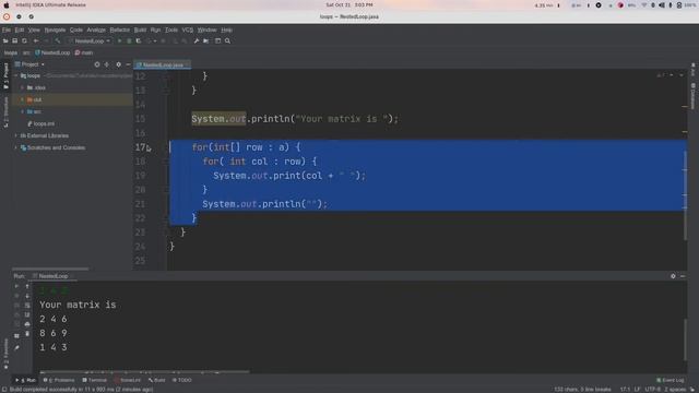 Java Programming: L17 - Nested loop (in Rohingya)