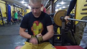 Жим лежа 100кг 3п 7р - Влад Ткаченко / Bench press 100kg (221lbs) Vlad Tkachenko . Powerlifting .