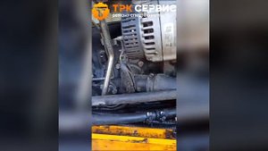 Замена сальника коленвала JCB 3CX