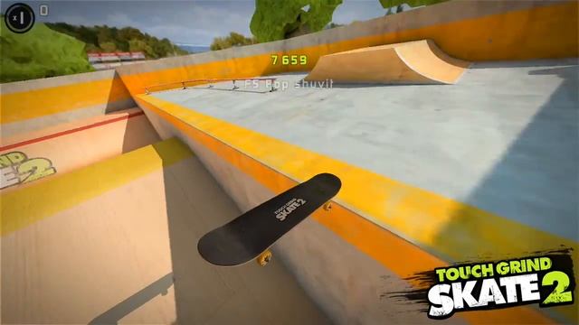 Touchgrind Skate 2: From nose to blunt смотреть онлайн