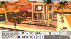 ? GINGER SNAPPED BAKERY & CAFÉ || Rebuild Oasis Springs || The Sims 4: Speed Build (No CC)