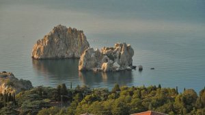 Гурзуф Ривьера вид на море август 2023