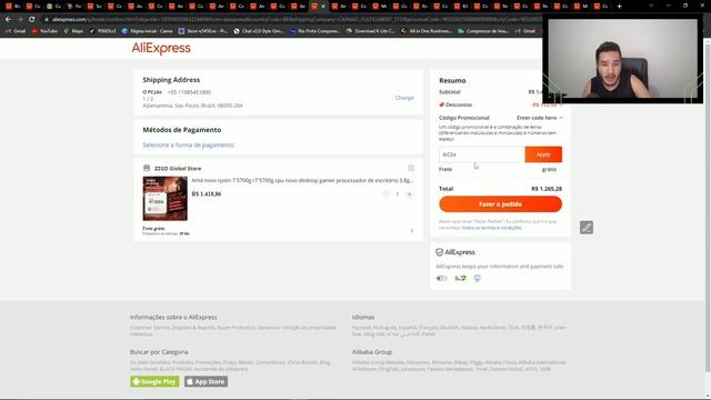 SHOW DE OFERTAS NO ALIEXPRESS! RTX 3070 POR 2400R$ E A520M POR 250R$ смотреть онлайн