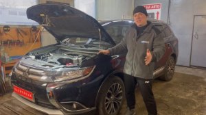 ГБО на Mitsubishi Outlander 3.0 2015год