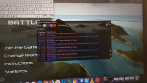 Играл в роблокс и открыл консоль