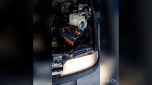 Генератор от "Нива" на Опель Омега А C20NE