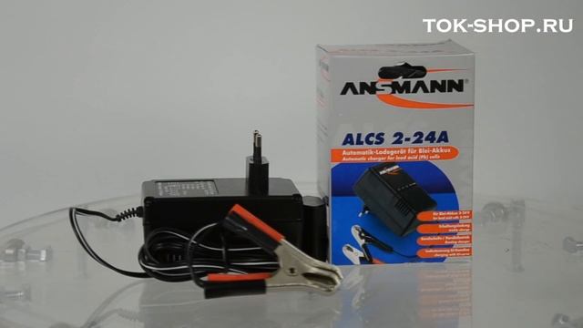 ANSMANN ALCS 2-24A (ALCS2-24A) - видео обзор зарядного устройствоа