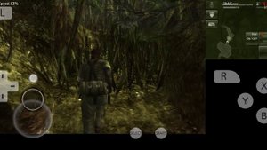 Performance of MGS 3D on Citra 3DS Emulator for Android Asus ROG Phone II